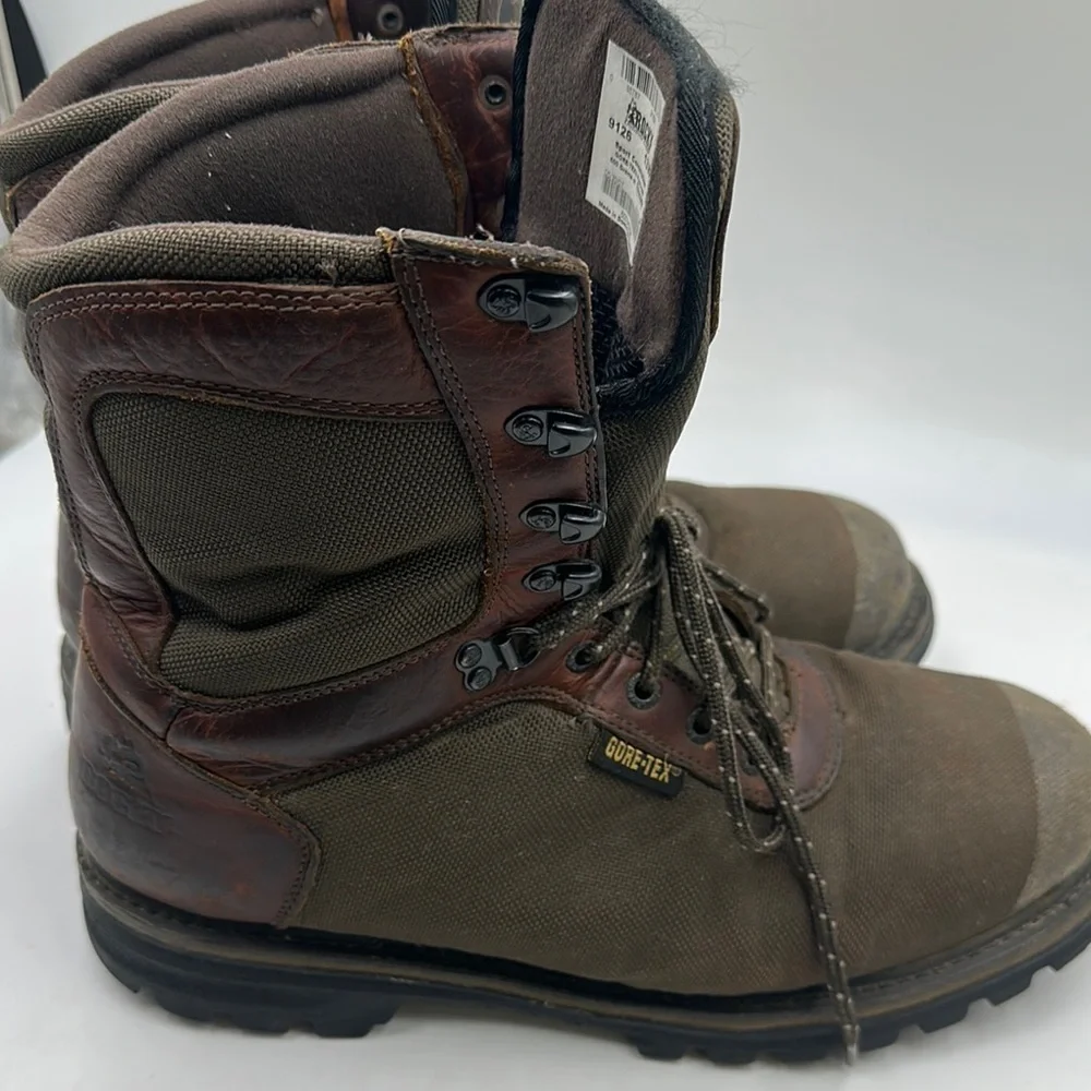 Rocky Gore-Tex Cornstalker Waterproof 600 Gram Insulated Boot Work 13 WIDE